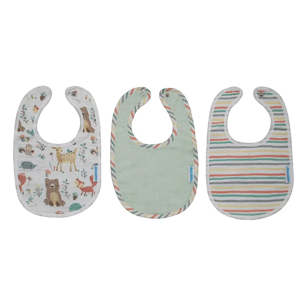 Abracadabra Muslin Bibs - Bambi & Friends