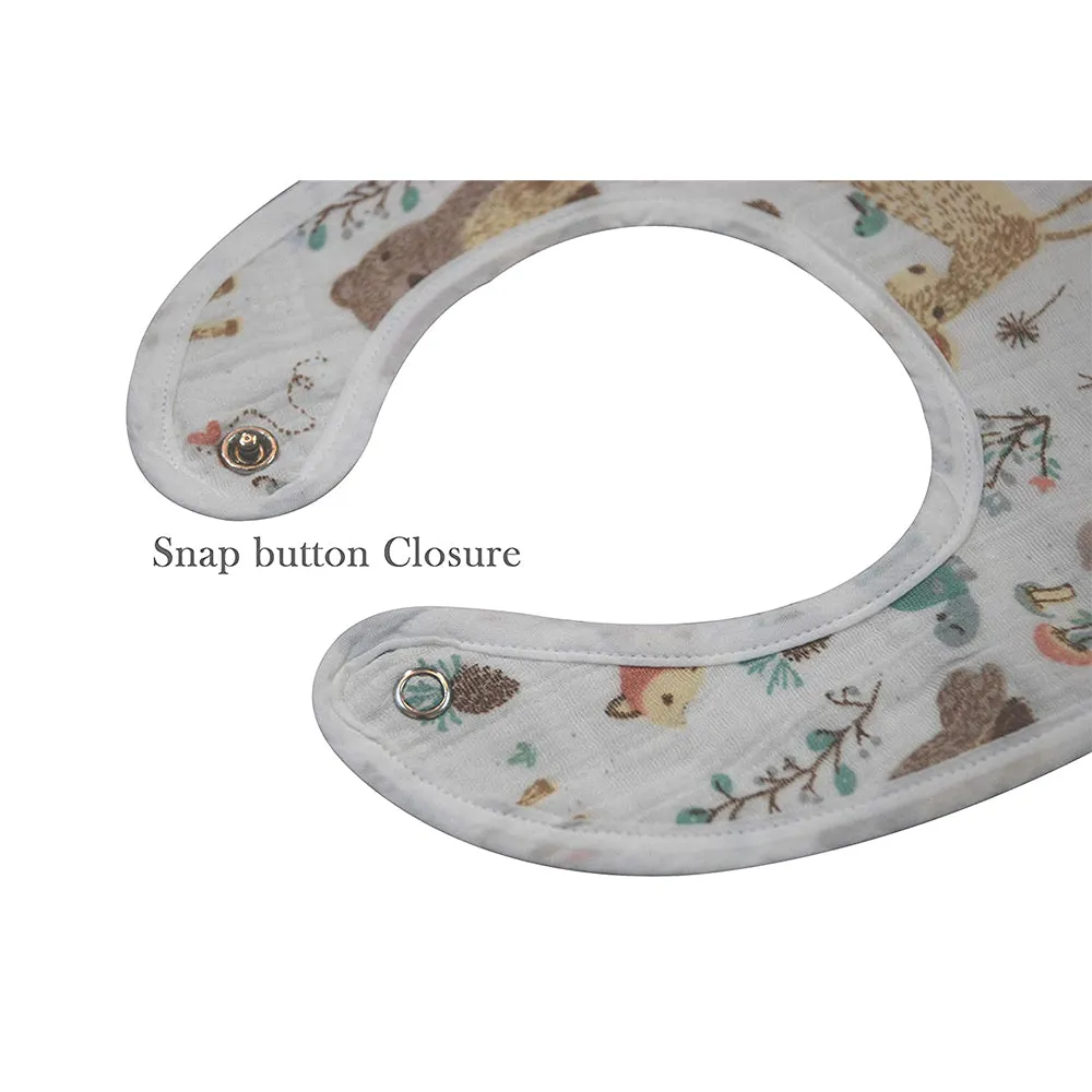 Abracadabra Muslin Bibs - Bambi & Friends