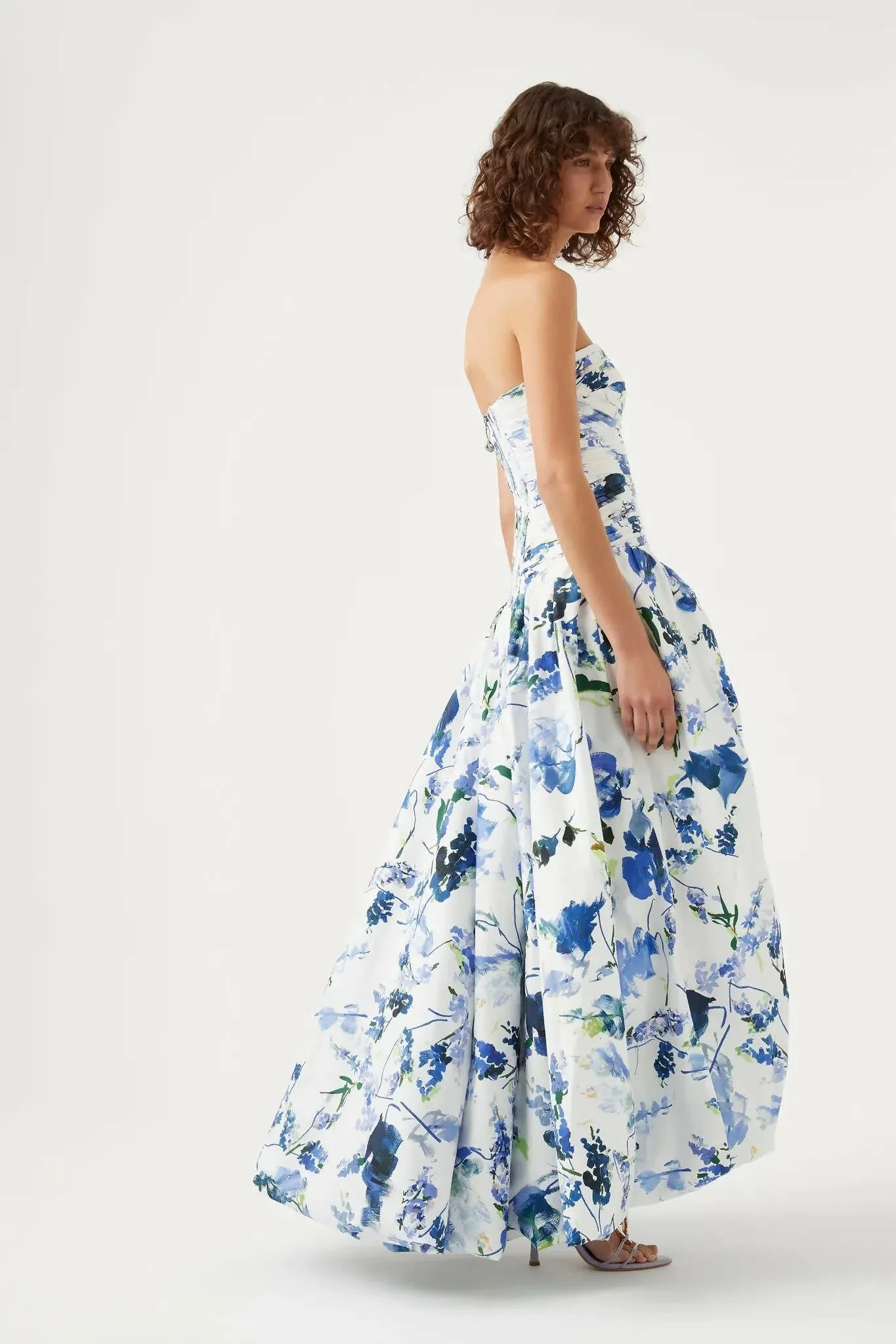 Aje Bubble Hem Maxi Gown