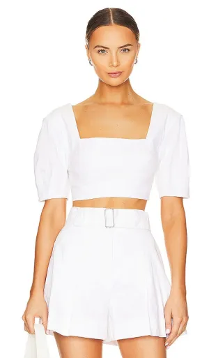 A.L.C. Gianna Top in White