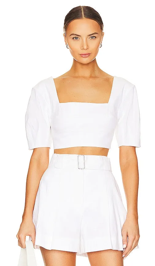 A.L.C. Gianna Top in White