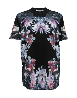 Crewneck Rose Border T-Shirt