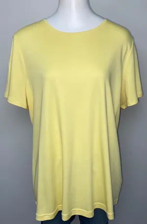 Croft & Barrow Crew Tee NEW!- (1X)