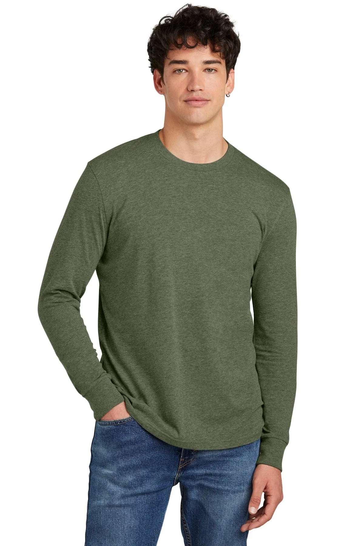 District DT109: Perfect Blend CVC Long Sleeve Tee