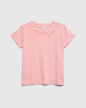 Girls Ombre Spray Short Sleeve Tee