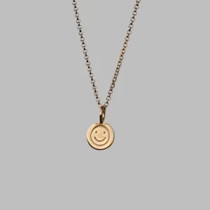 Happy Face Pendant Necklace