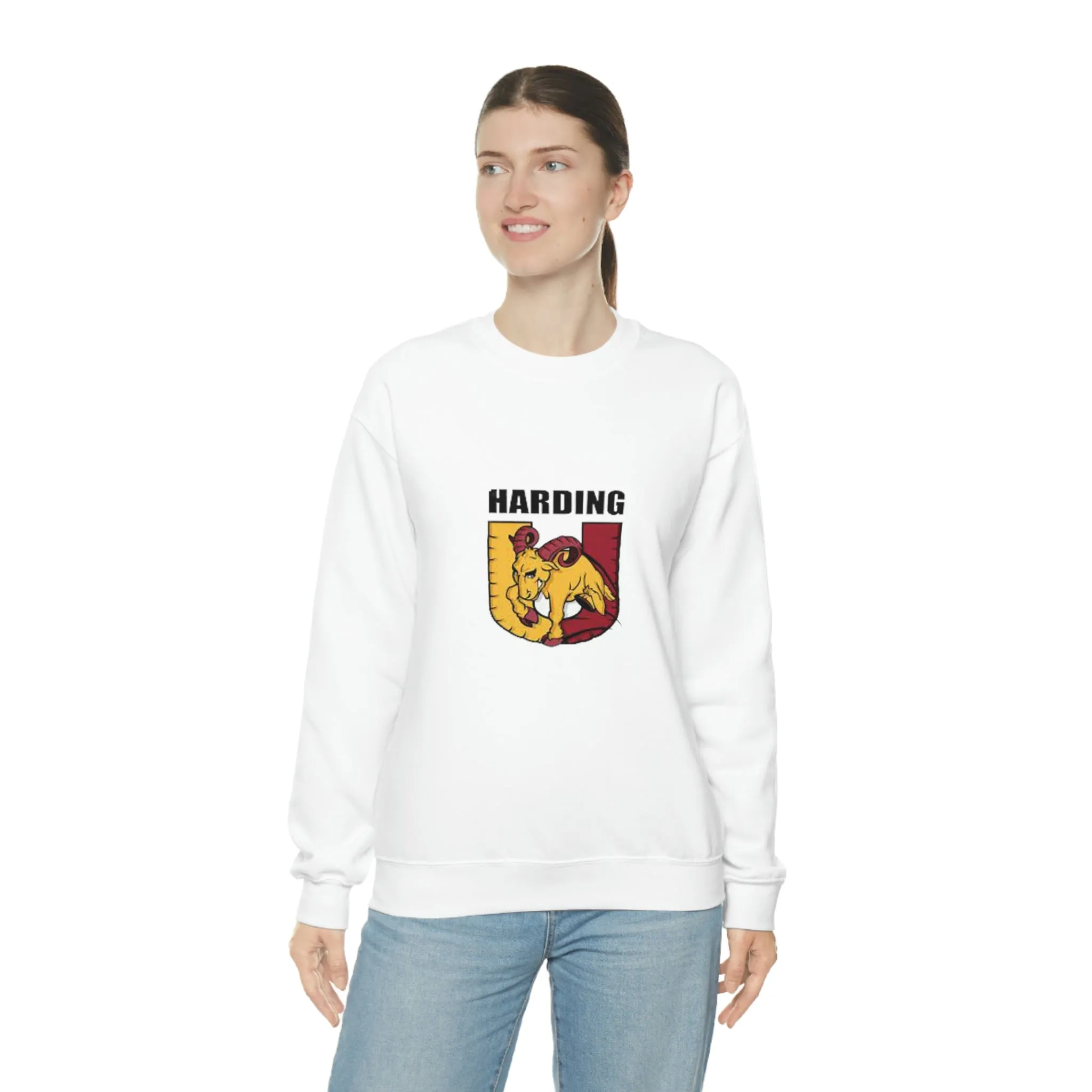 Harding University Unisex Heavy Blend™ Crewneck Sweatshirt