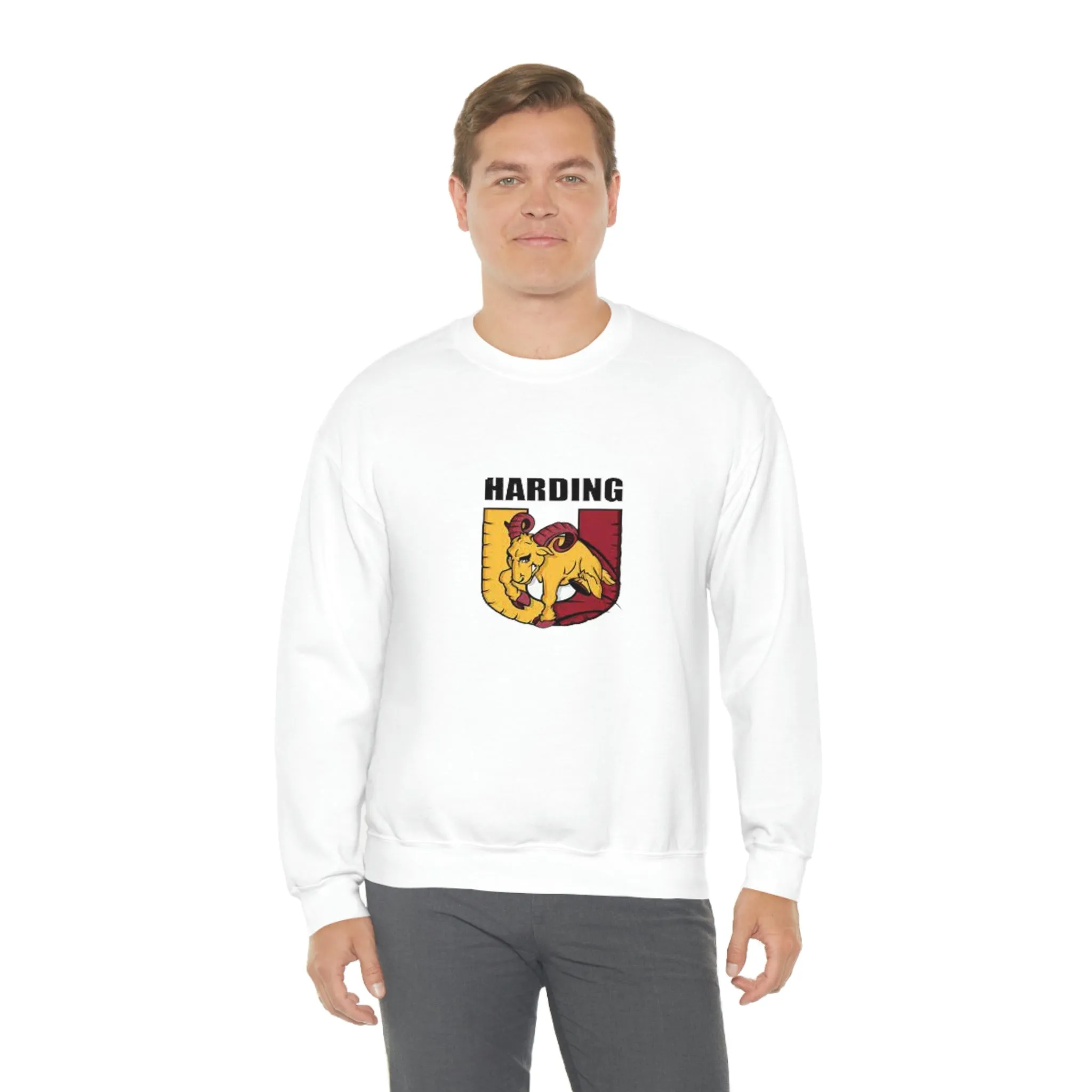 Harding University Unisex Heavy Blend™ Crewneck Sweatshirt