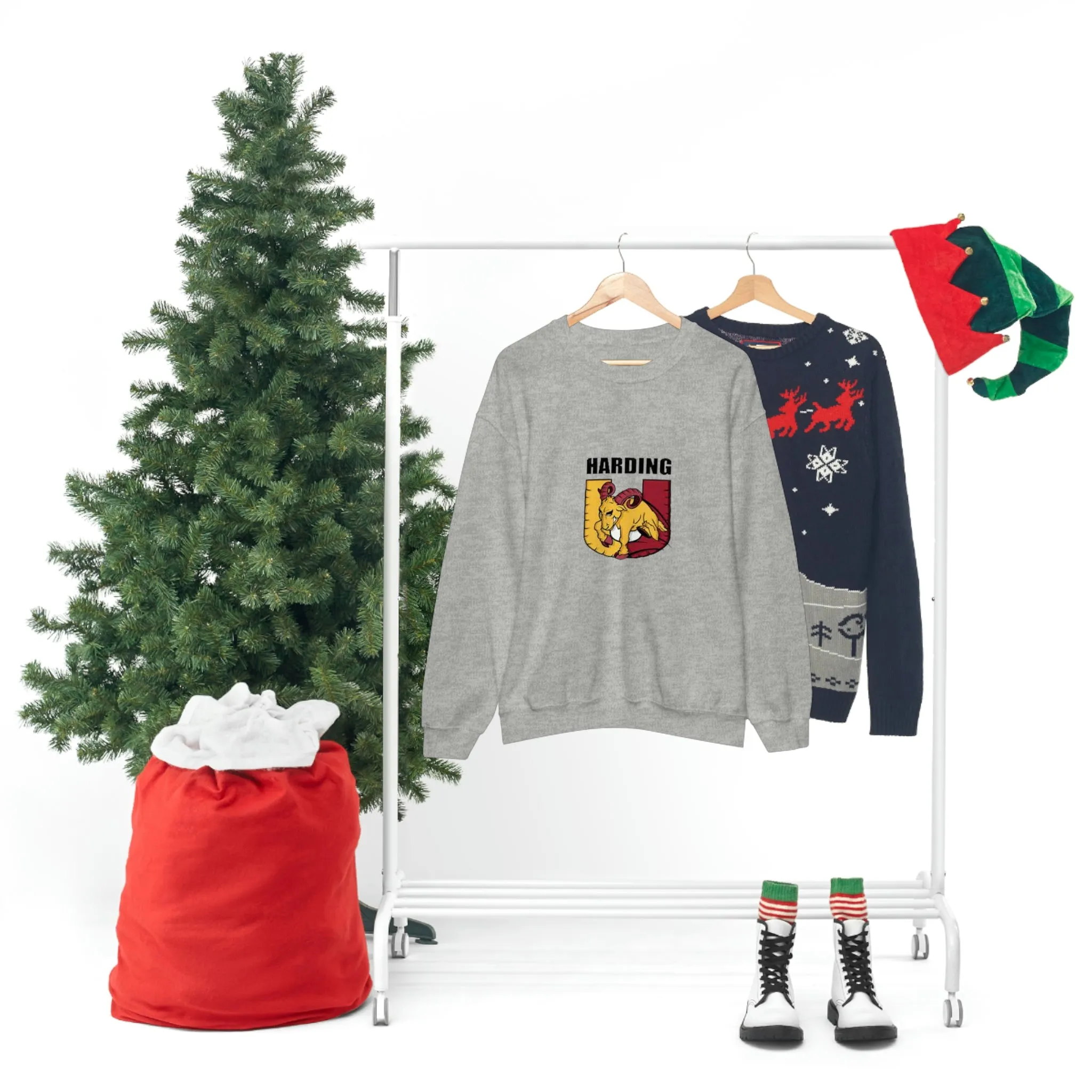 Harding University Unisex Heavy Blend™ Crewneck Sweatshirt