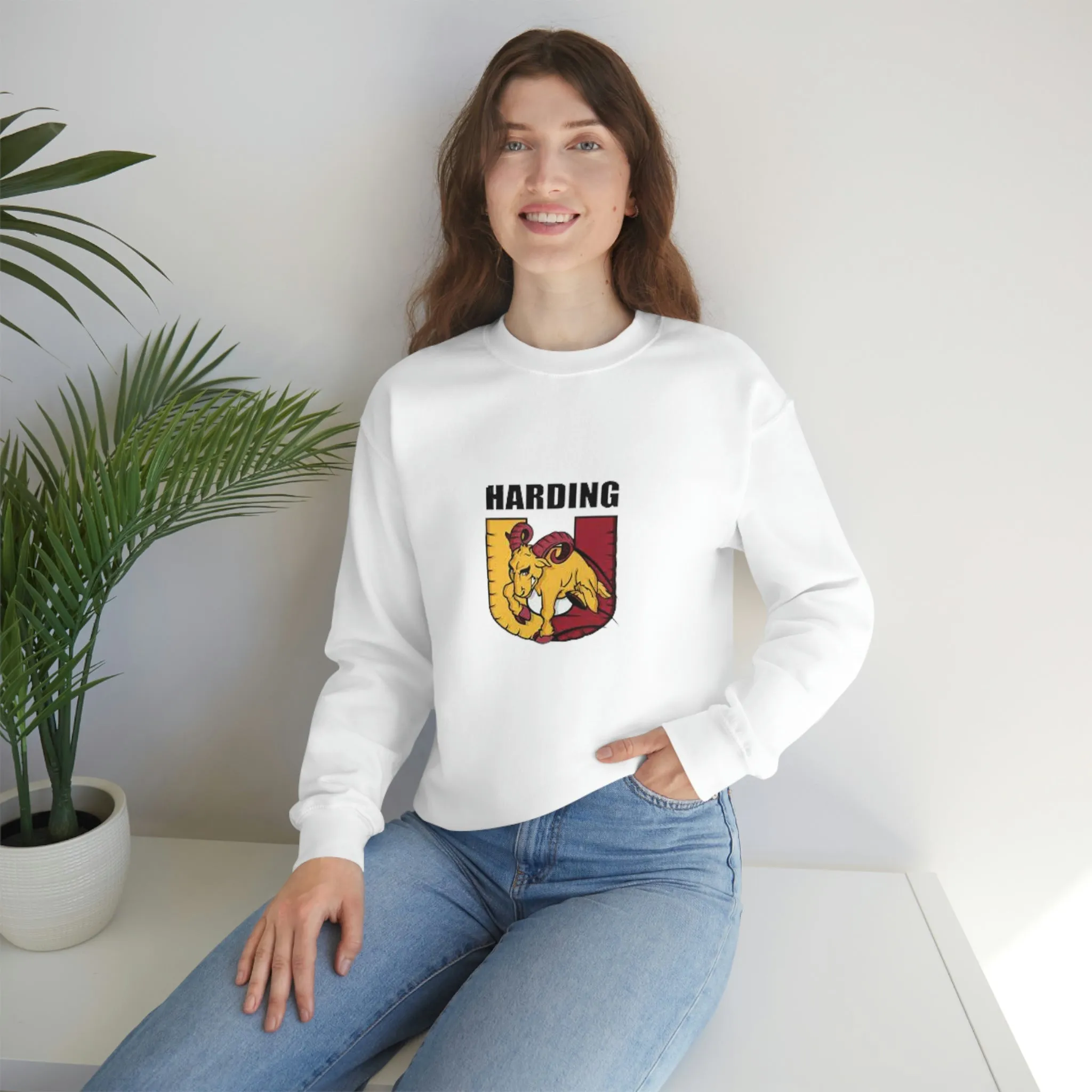 Harding University Unisex Heavy Blend™ Crewneck Sweatshirt