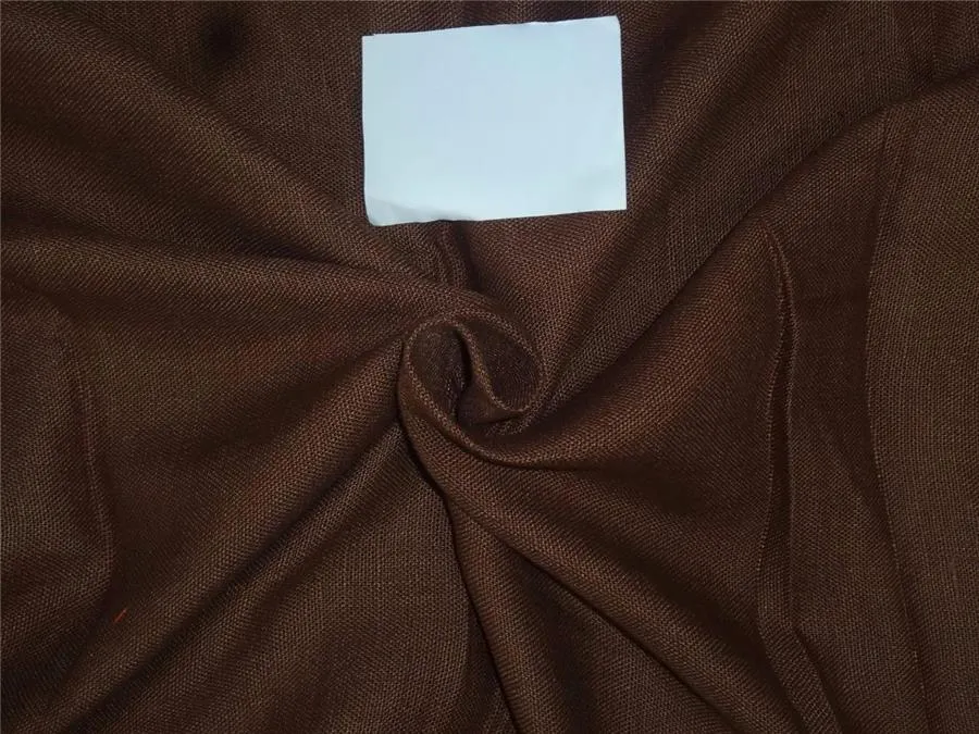 Heavy Linen Bown Color Fabric 58&quot;