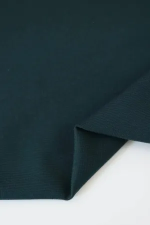 Hunter Green Viscose Nylon Ponte