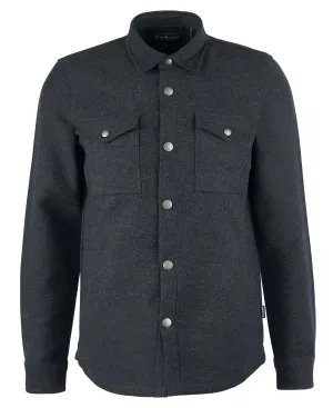 ID24647-Barbour Grey Carrbridge Overshirt