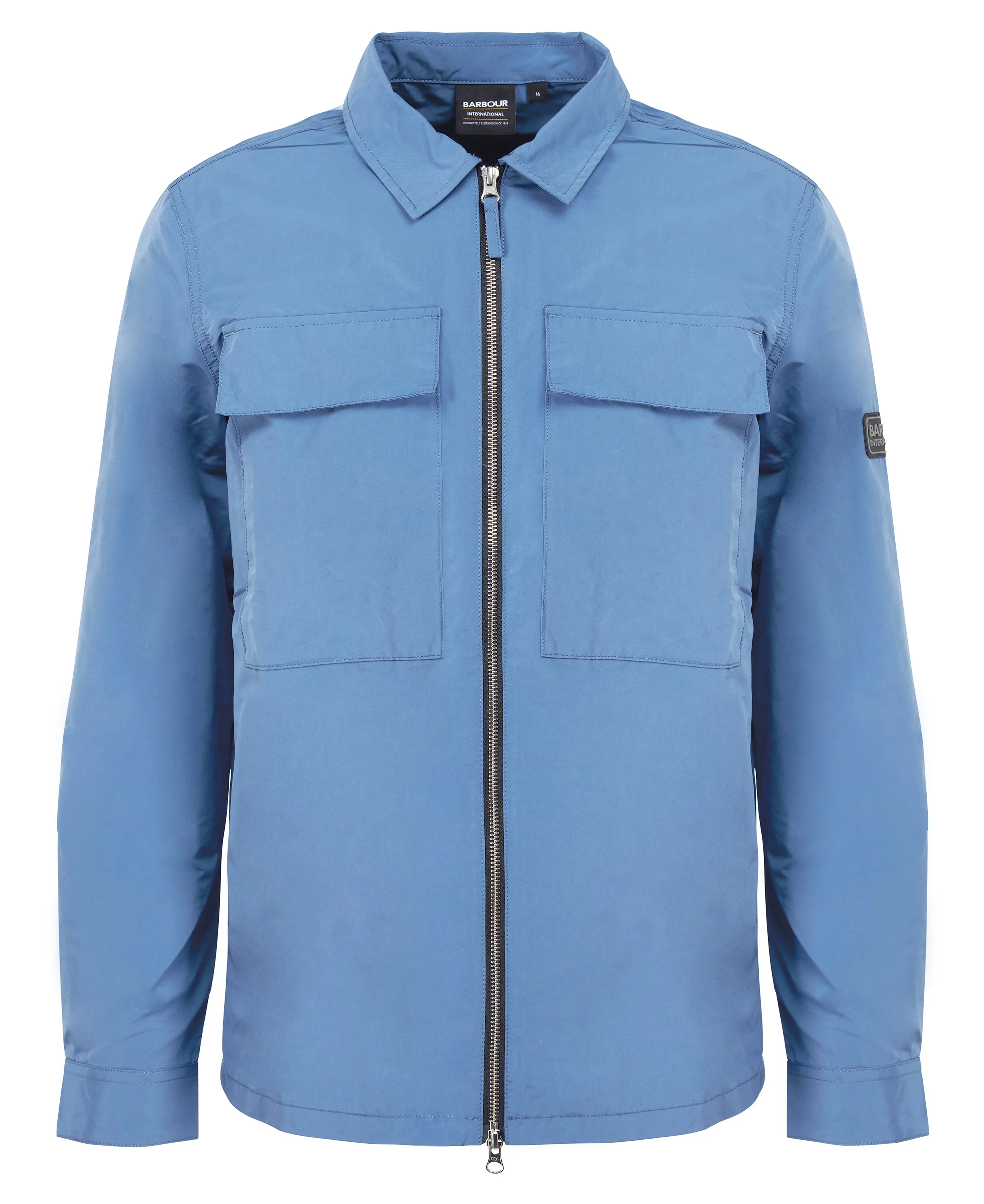 ID70076-Barbour Intl Blue Ray Overshirt