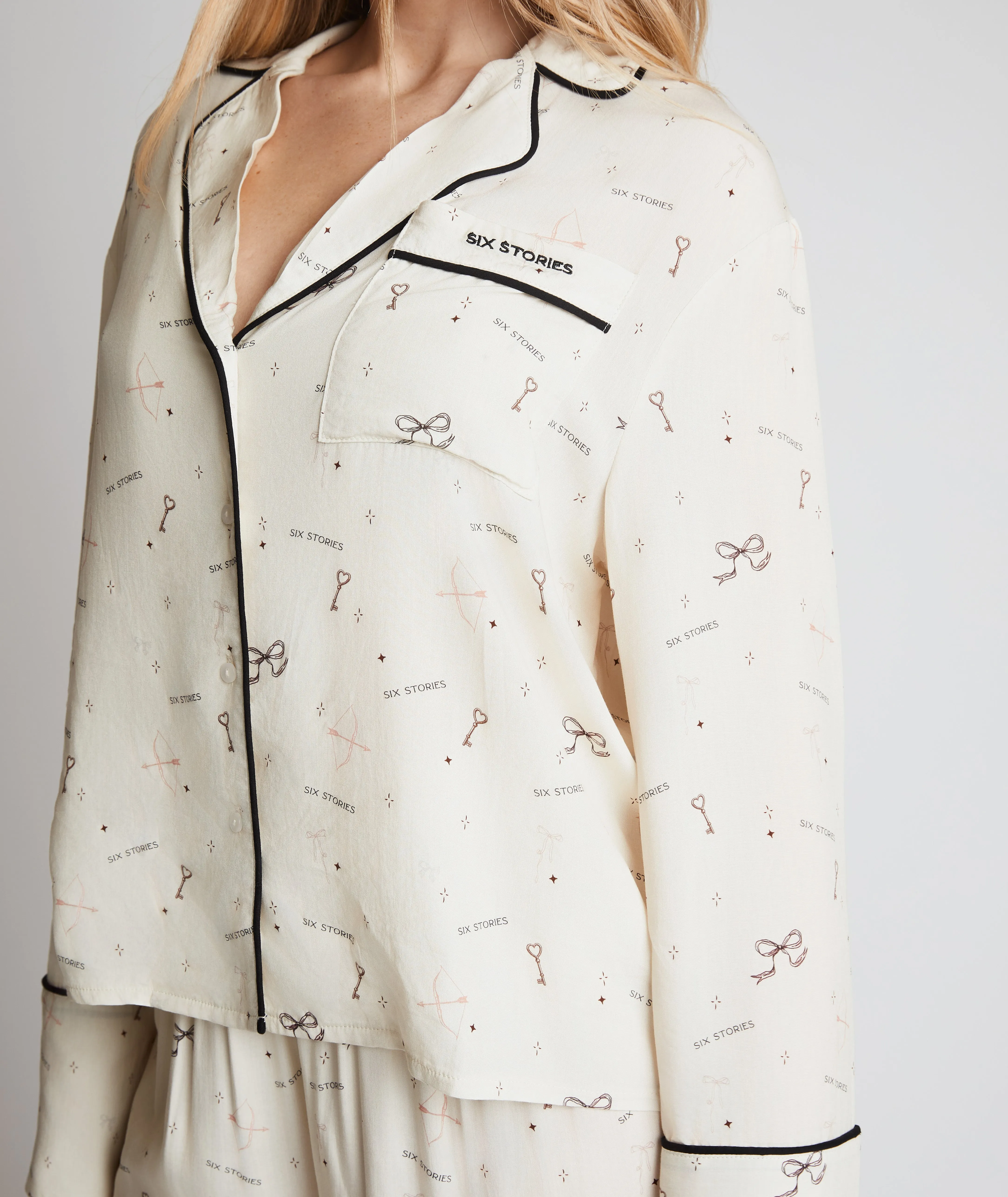 Limited Edition Long Sleeve Wide Leg Pyjama Set