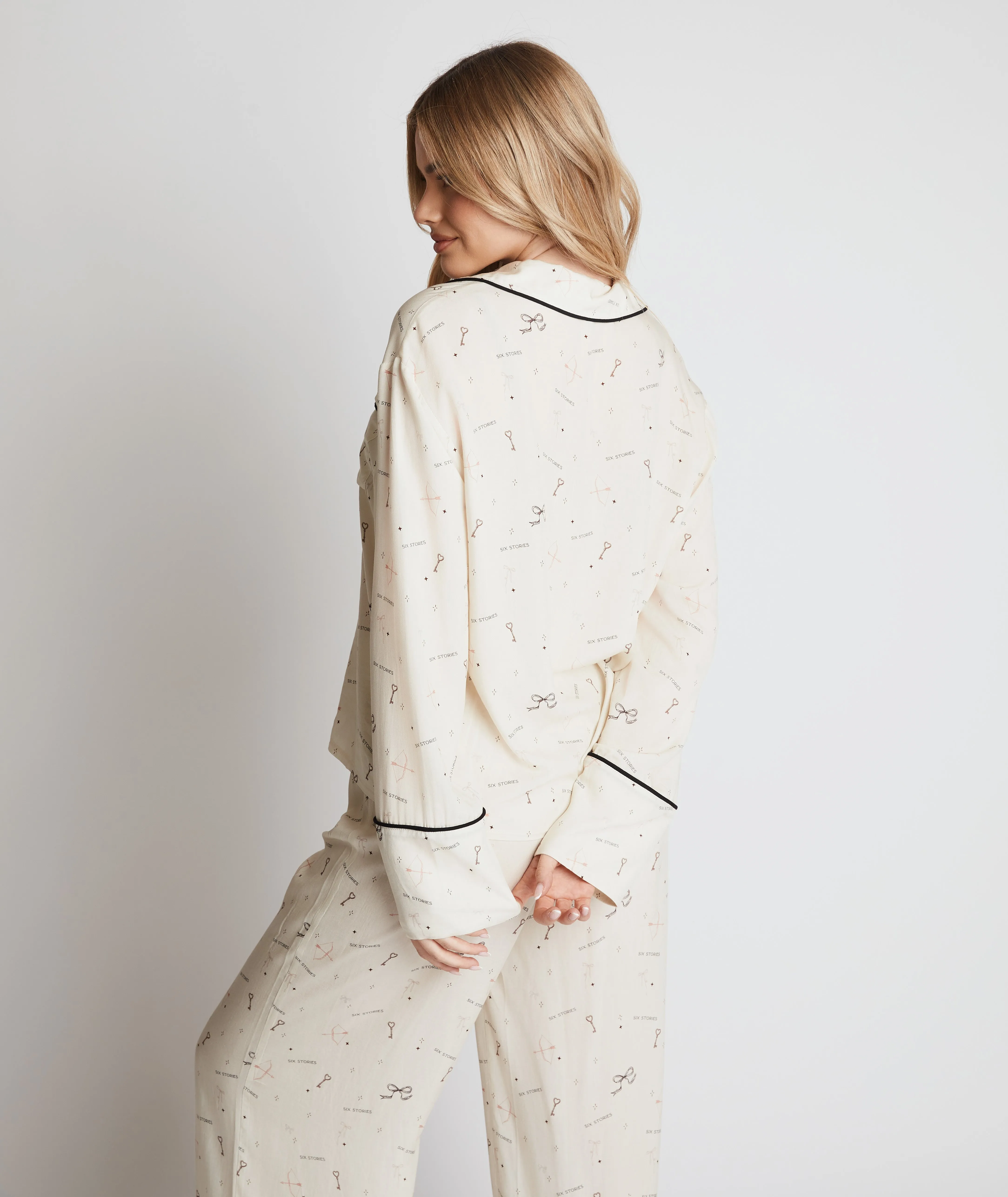 Limited Edition Long Sleeve Wide Leg Pyjama Set