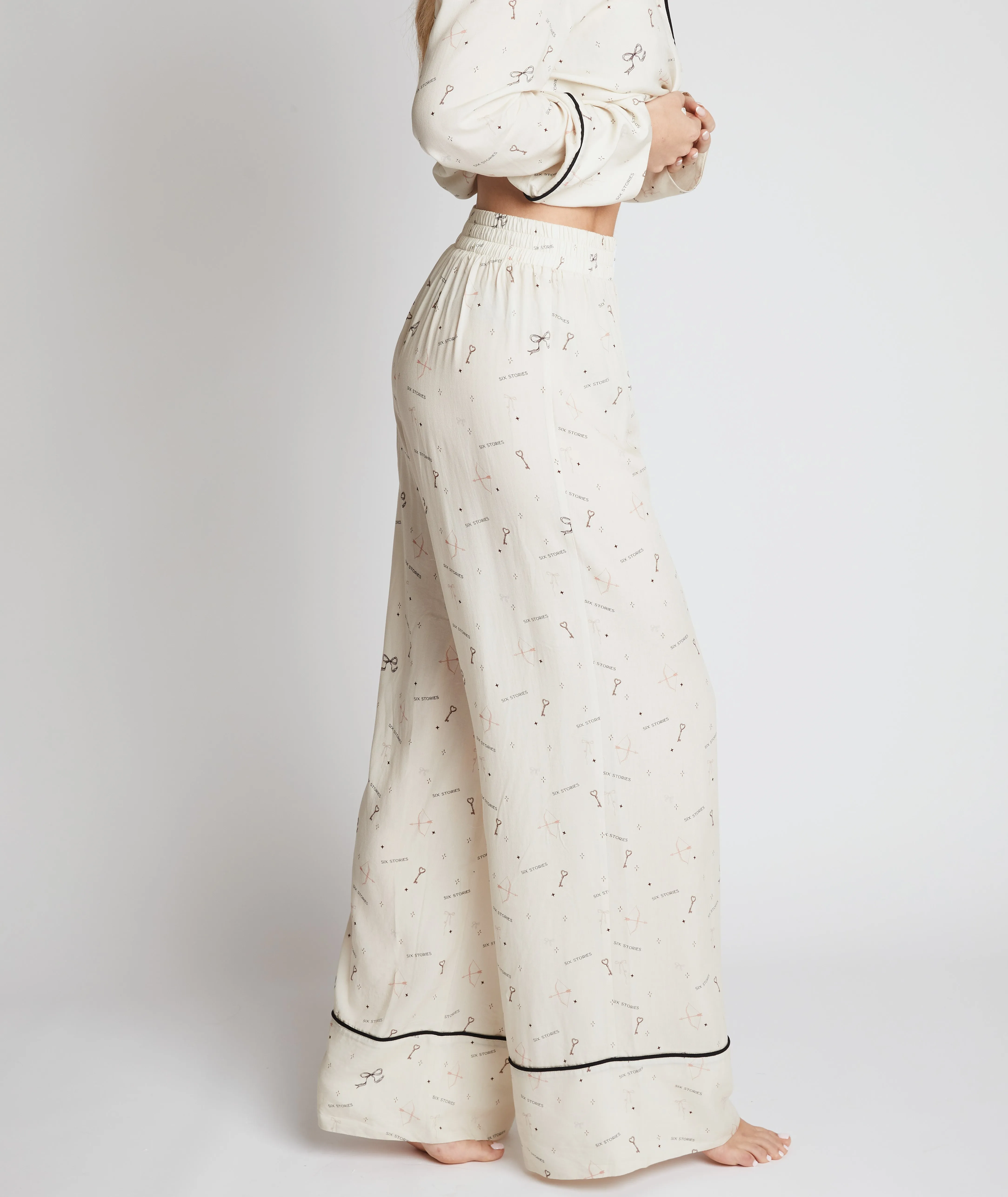 Limited Edition Long Sleeve Wide Leg Pyjama Set