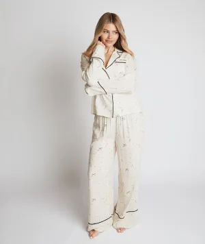 Limited Edition Long Sleeve Wide Leg Pyjama Set