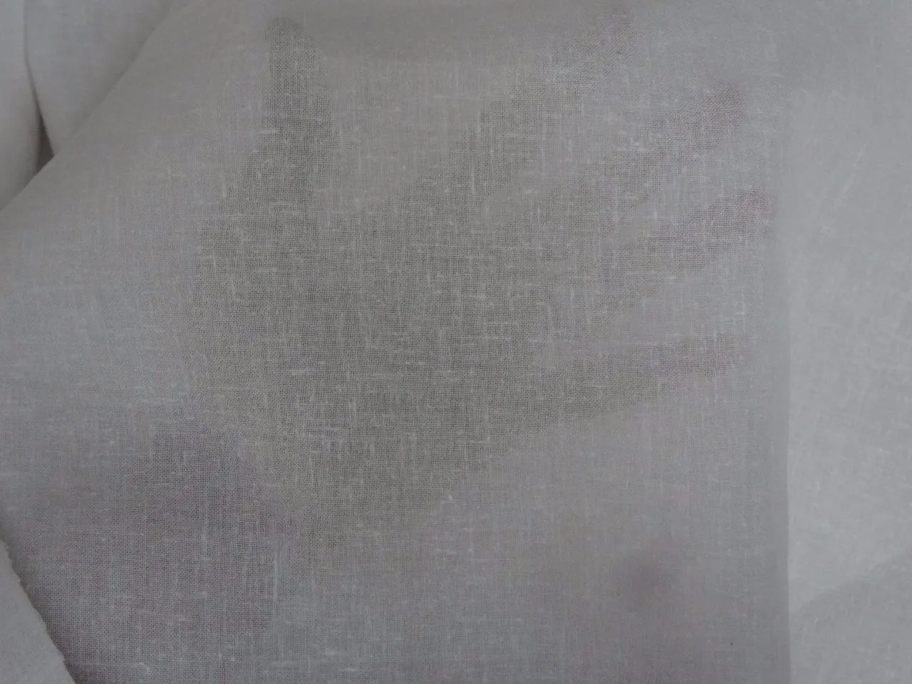 LINEN WITH SLUB 58&quot;INCHES white colour