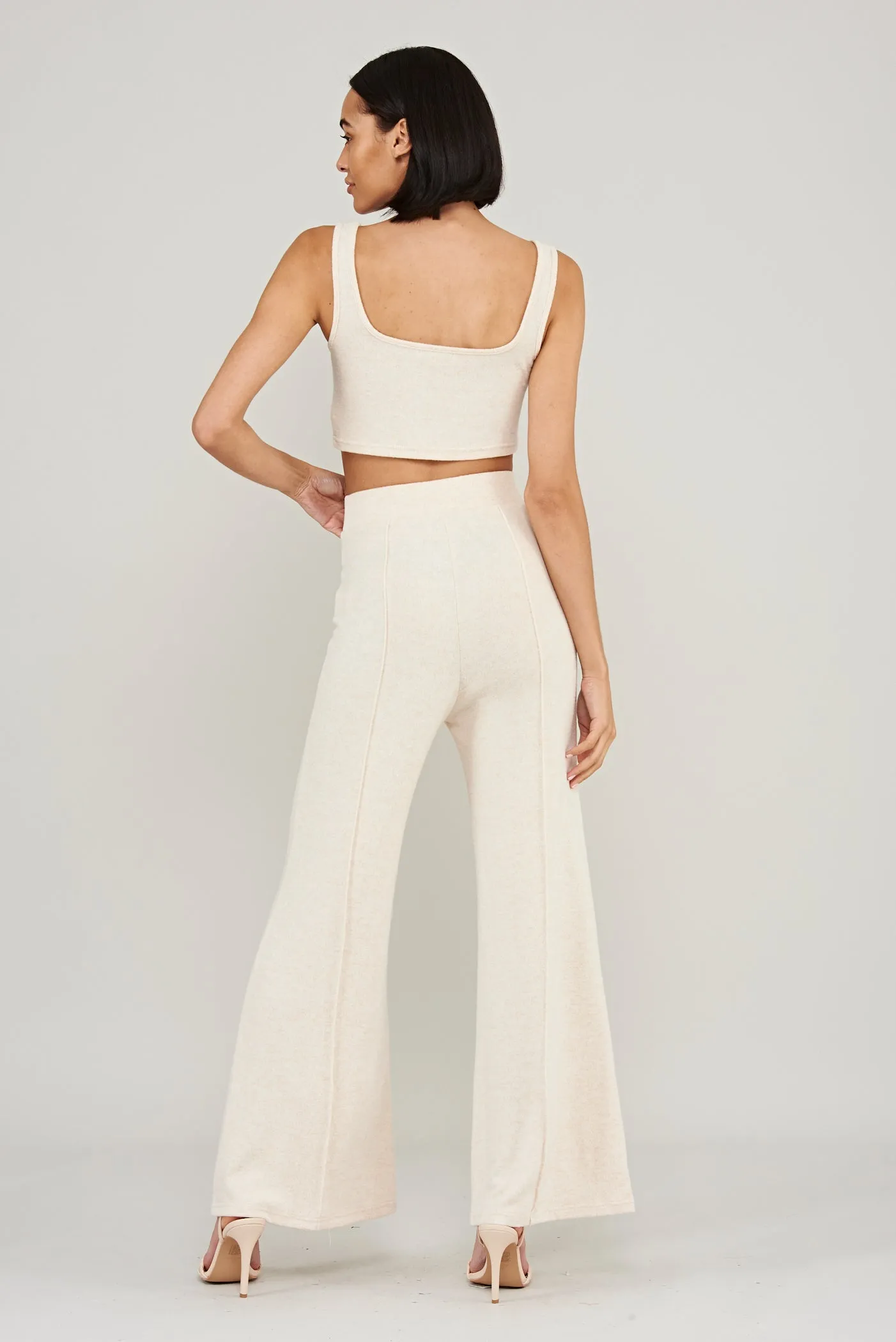 Lounge Square Neck Crop Top [Final Sale]