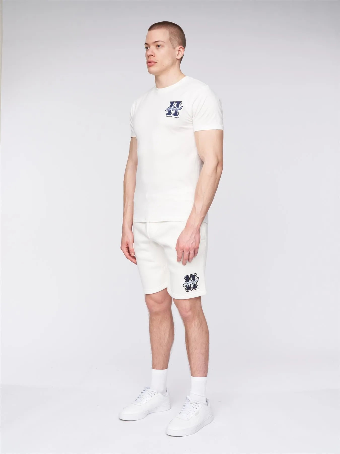 Mens Aitchen T-Shirt Off White