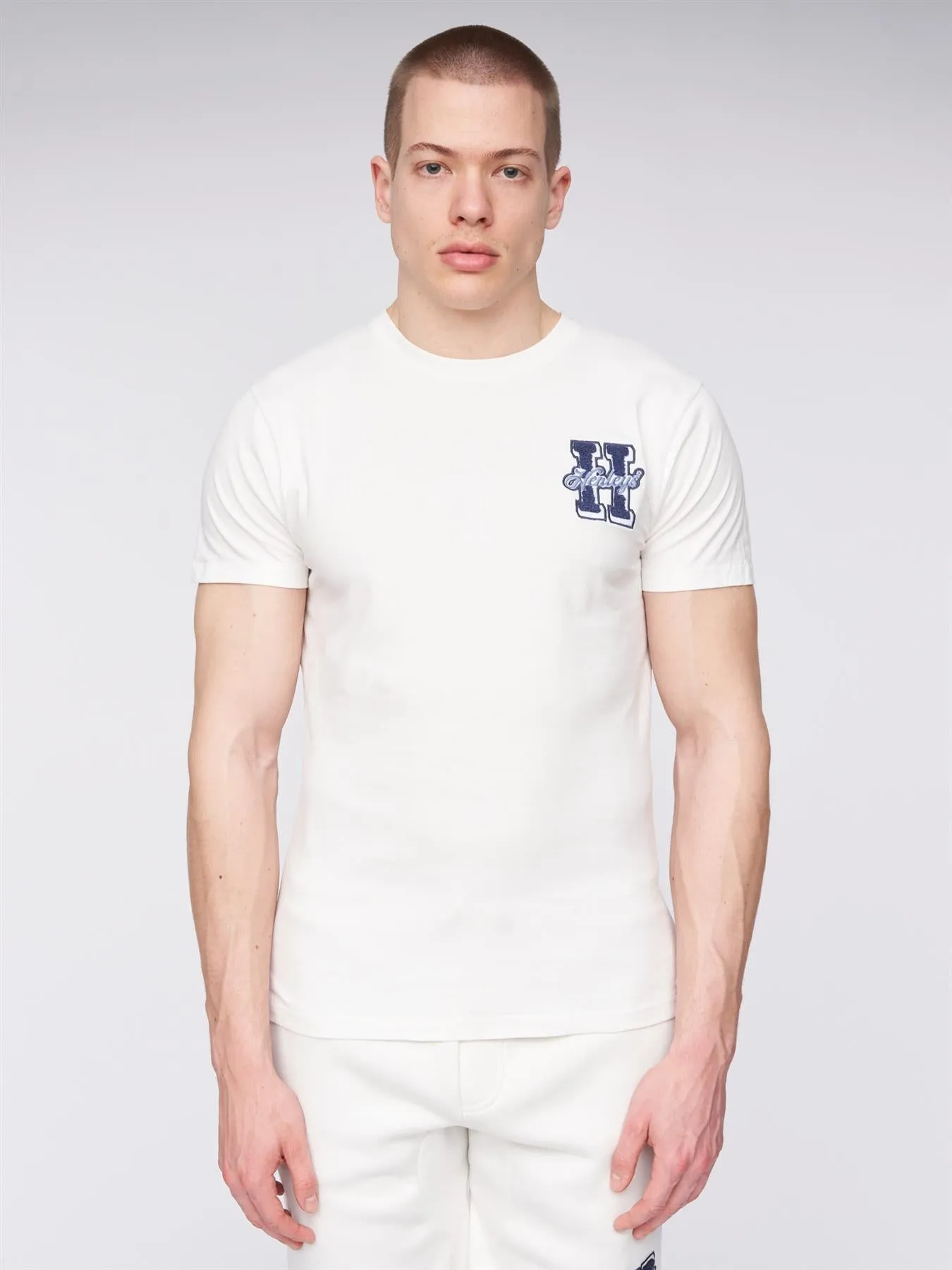 Mens Aitchen T-Shirt Off White