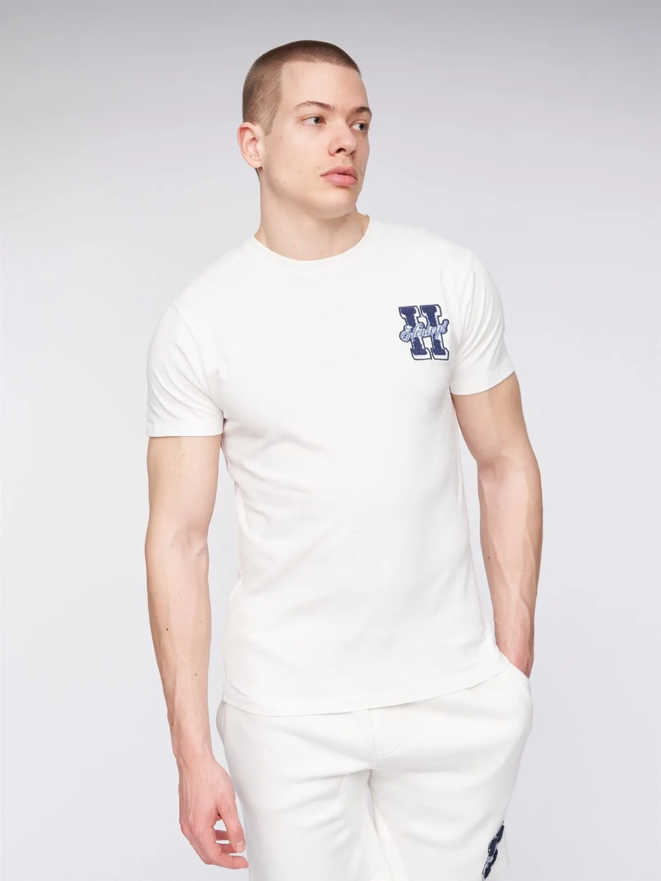 Mens Aitchen T-Shirt Off White
