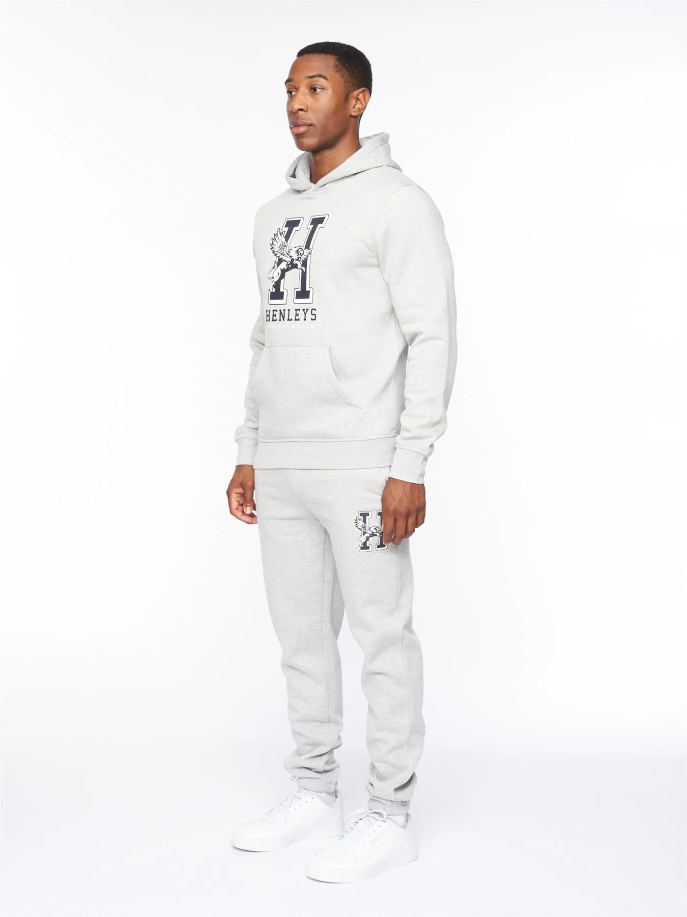 Mens Belton Joggers Grey Marl