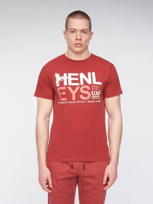 Mens Classhen T-Shirt Deep Red