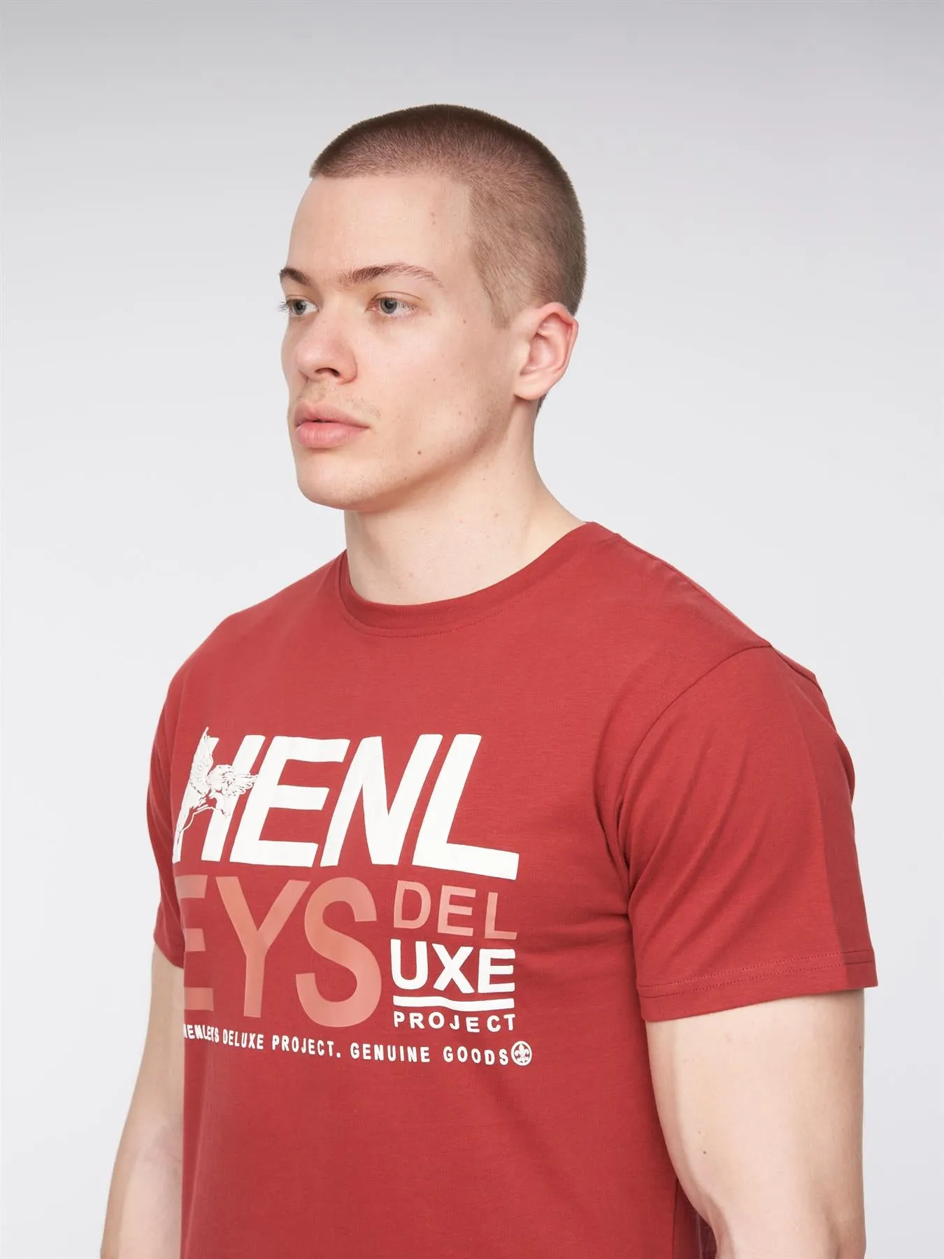Mens Classhen T-Shirt Deep Red