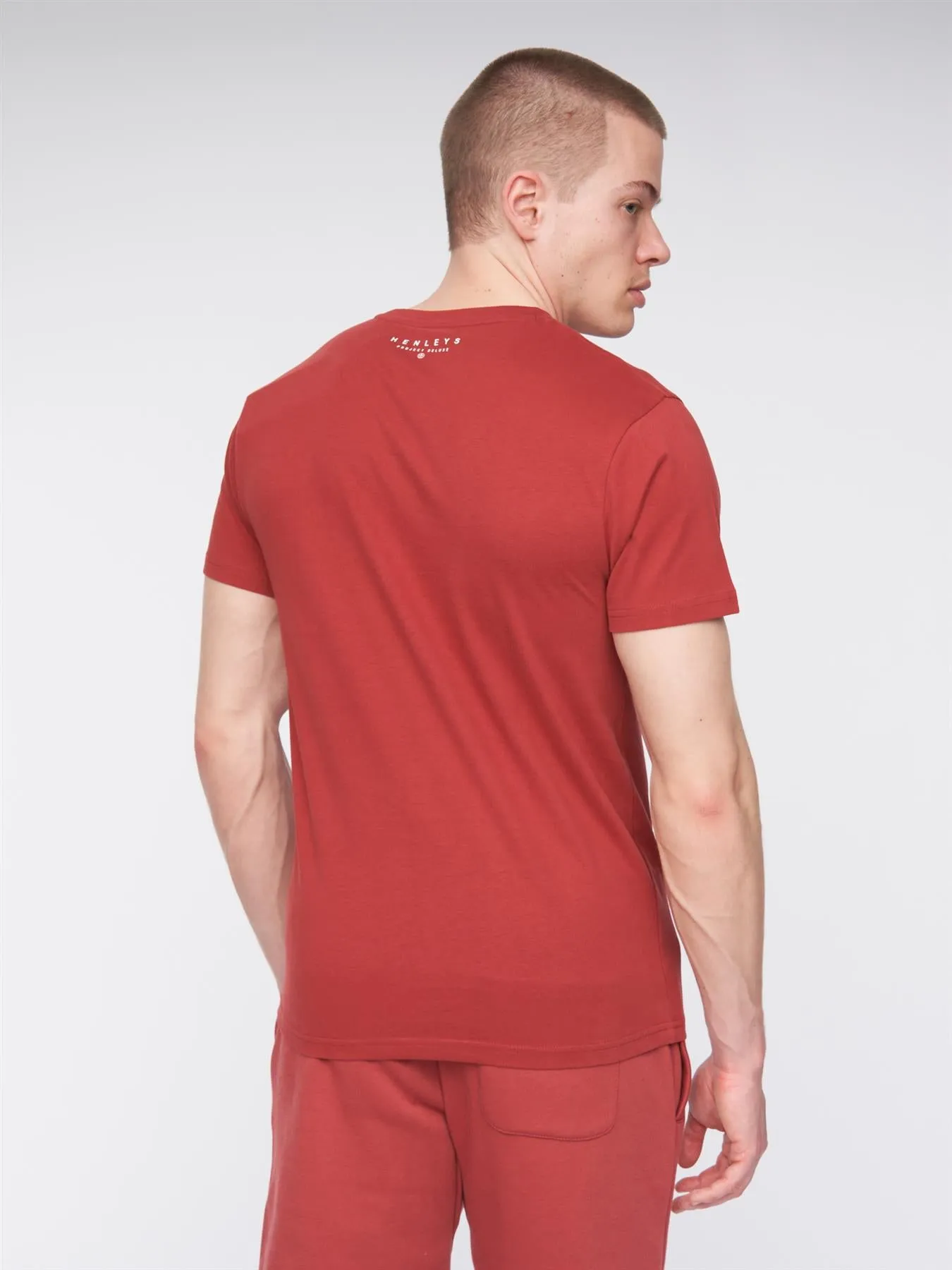 Mens Classhen T-Shirt Deep Red