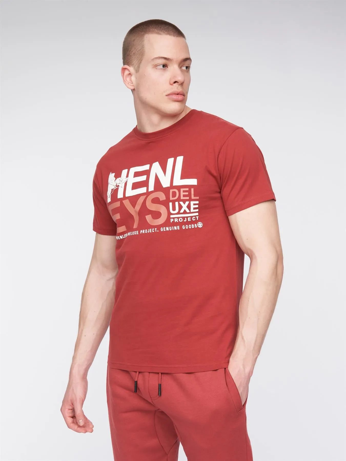 Mens Classhen T-Shirt Deep Red