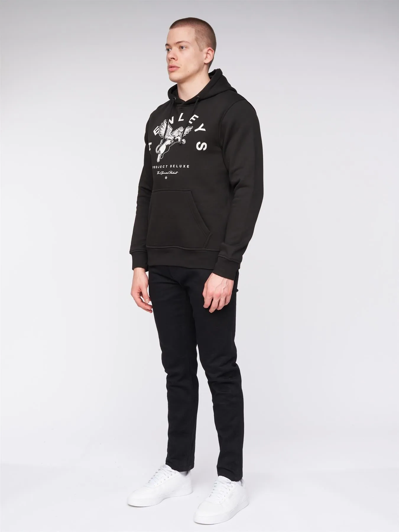 Mens Colhen Hoodie Black
