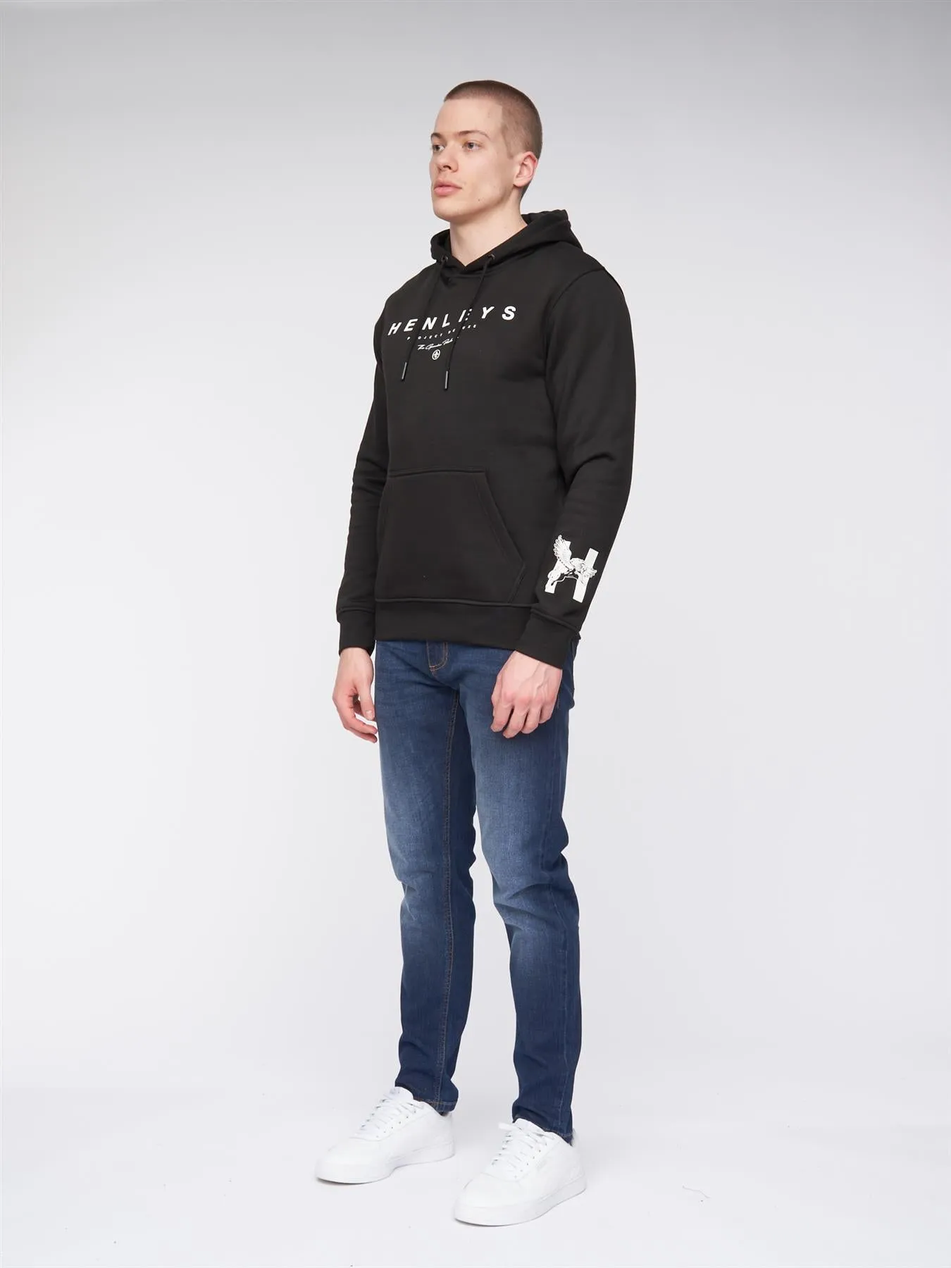 Mens Hentyme Hoodie Black