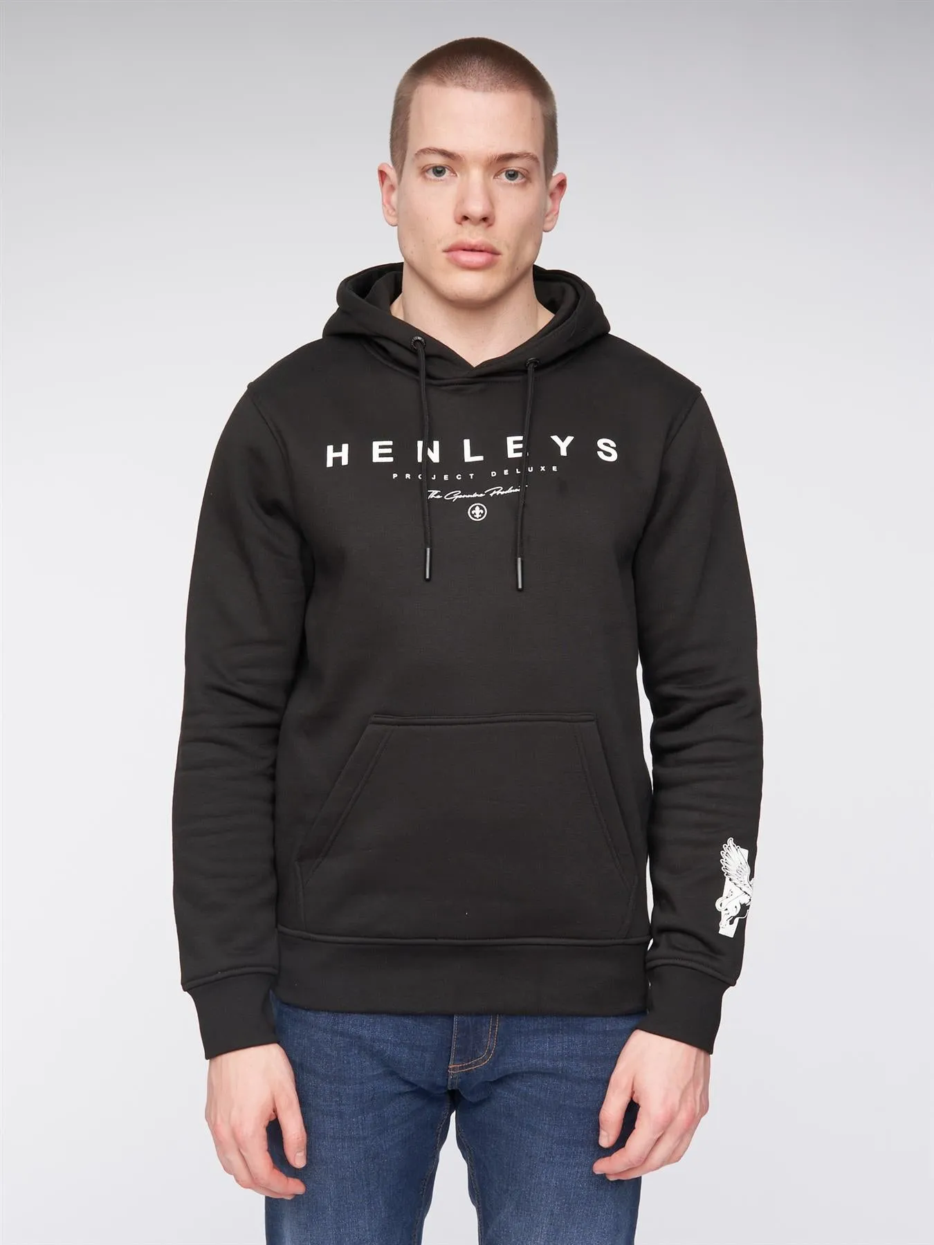 Mens Hentyme Hoodie Black