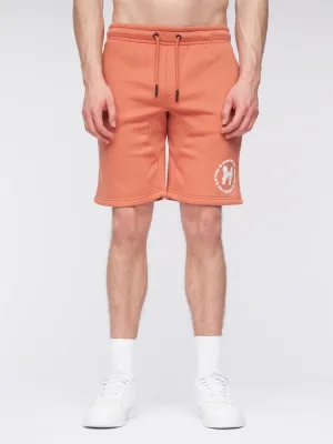 Mens Metafone Jog Shorts Brick Red