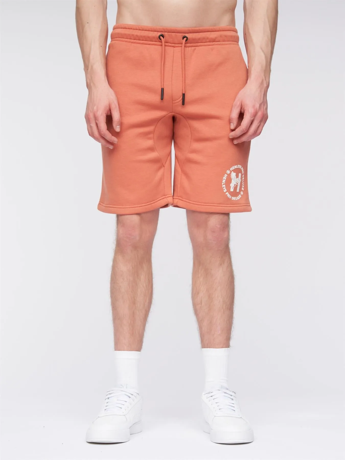 Mens Metafone Jog Shorts Brick Red