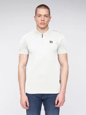 Mens Tapehen Polo White