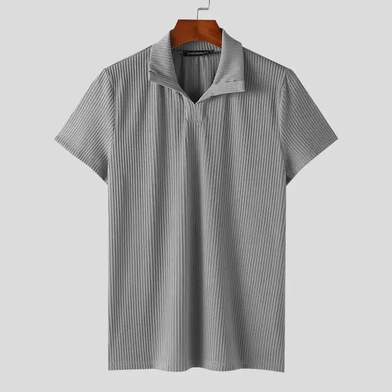 Minimalist Knit T-Shirt - Cross & Crown