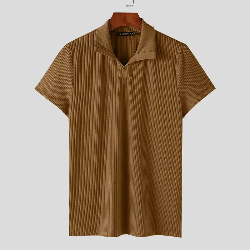 Minimalist Knit T-Shirt - Cross & Crown