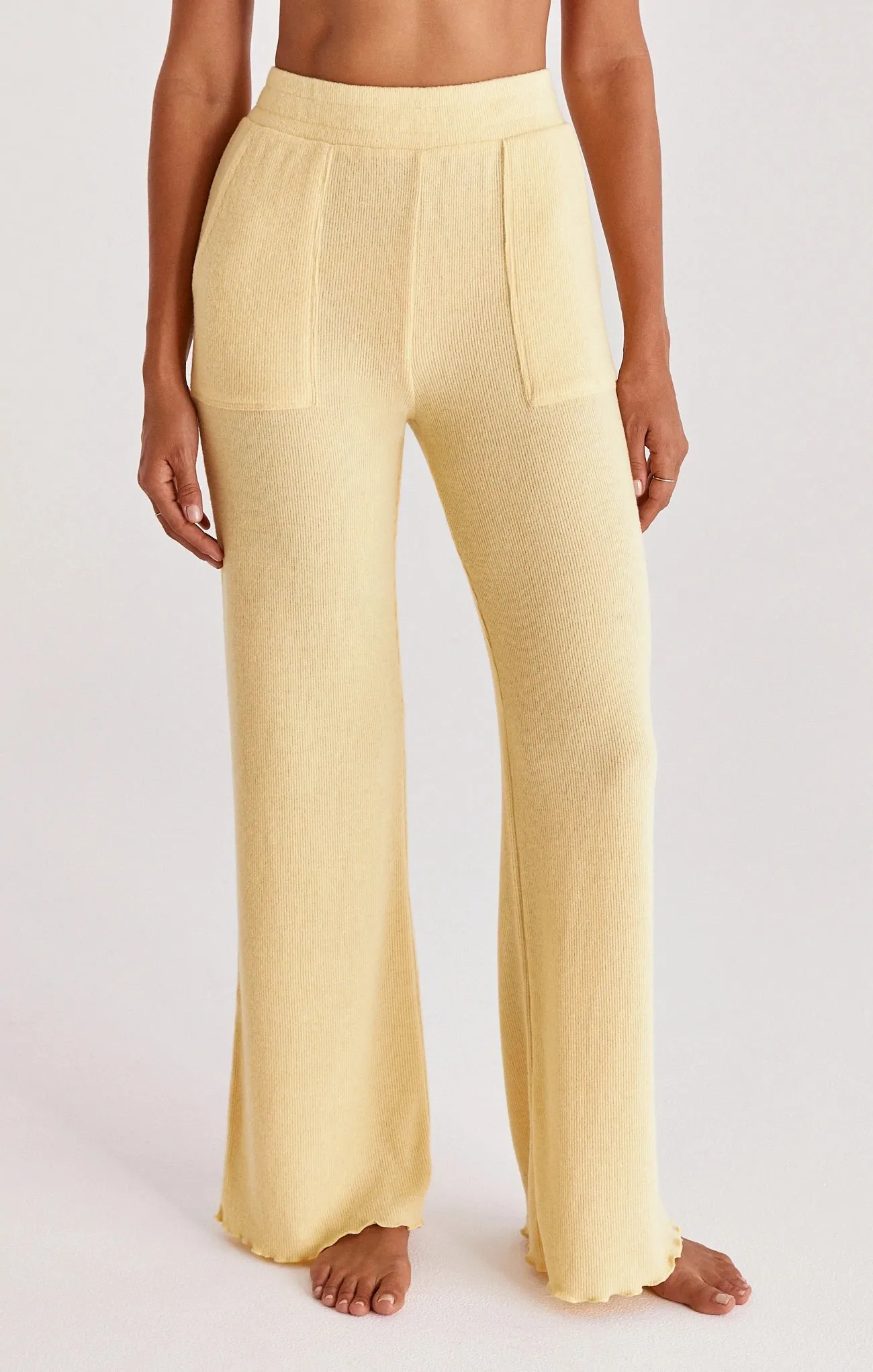Morning Rib Pant | Sunflower