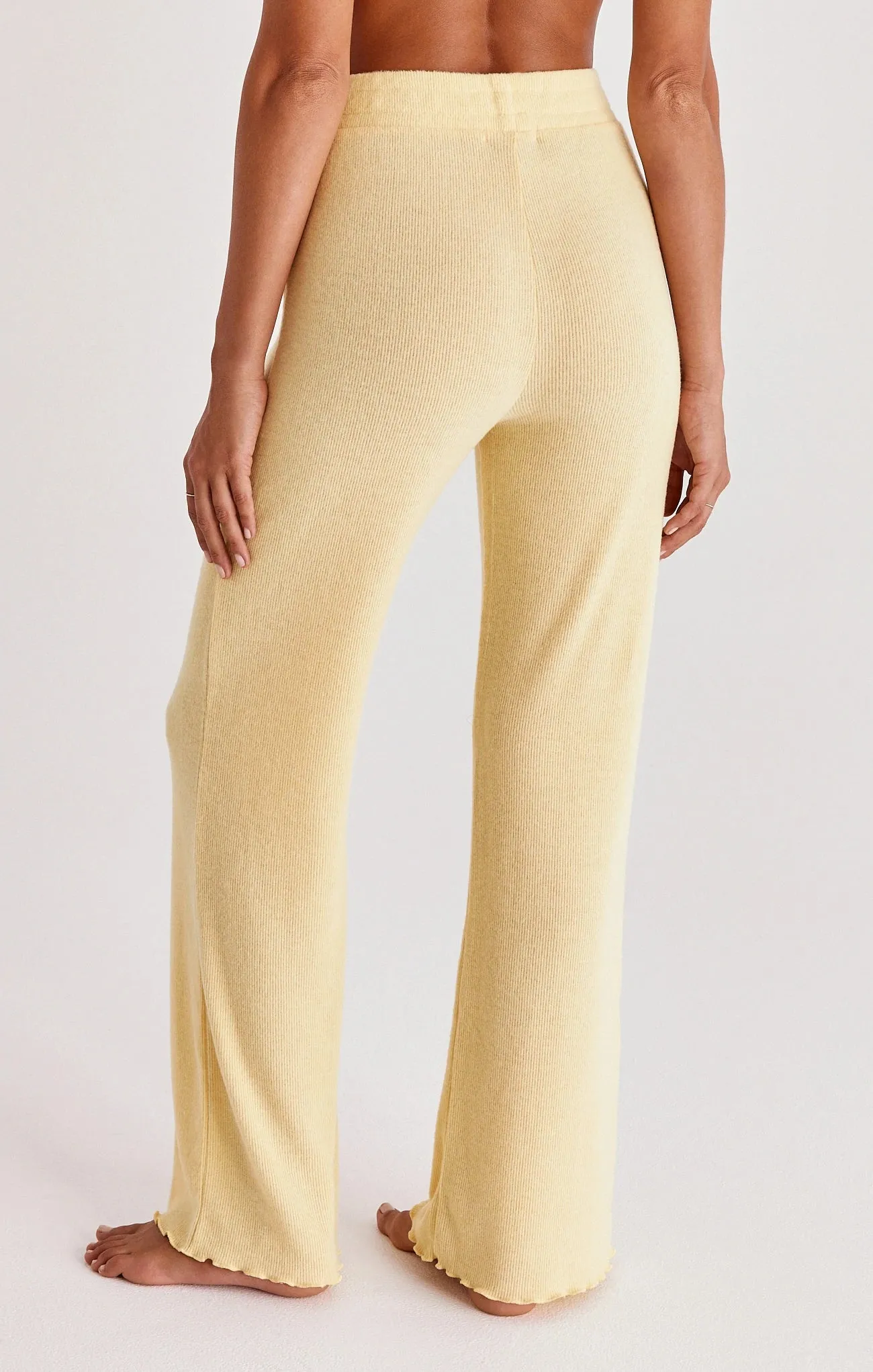 Morning Rib Pant | Sunflower