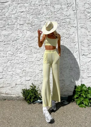 Morning Rib Pant | Sunflower