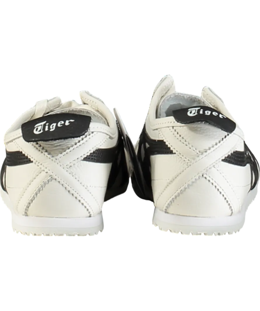 Onitsuka Tiger White Mexico 66 Unisex Leather Trainers White/black UK 4.5 EU 38 👠