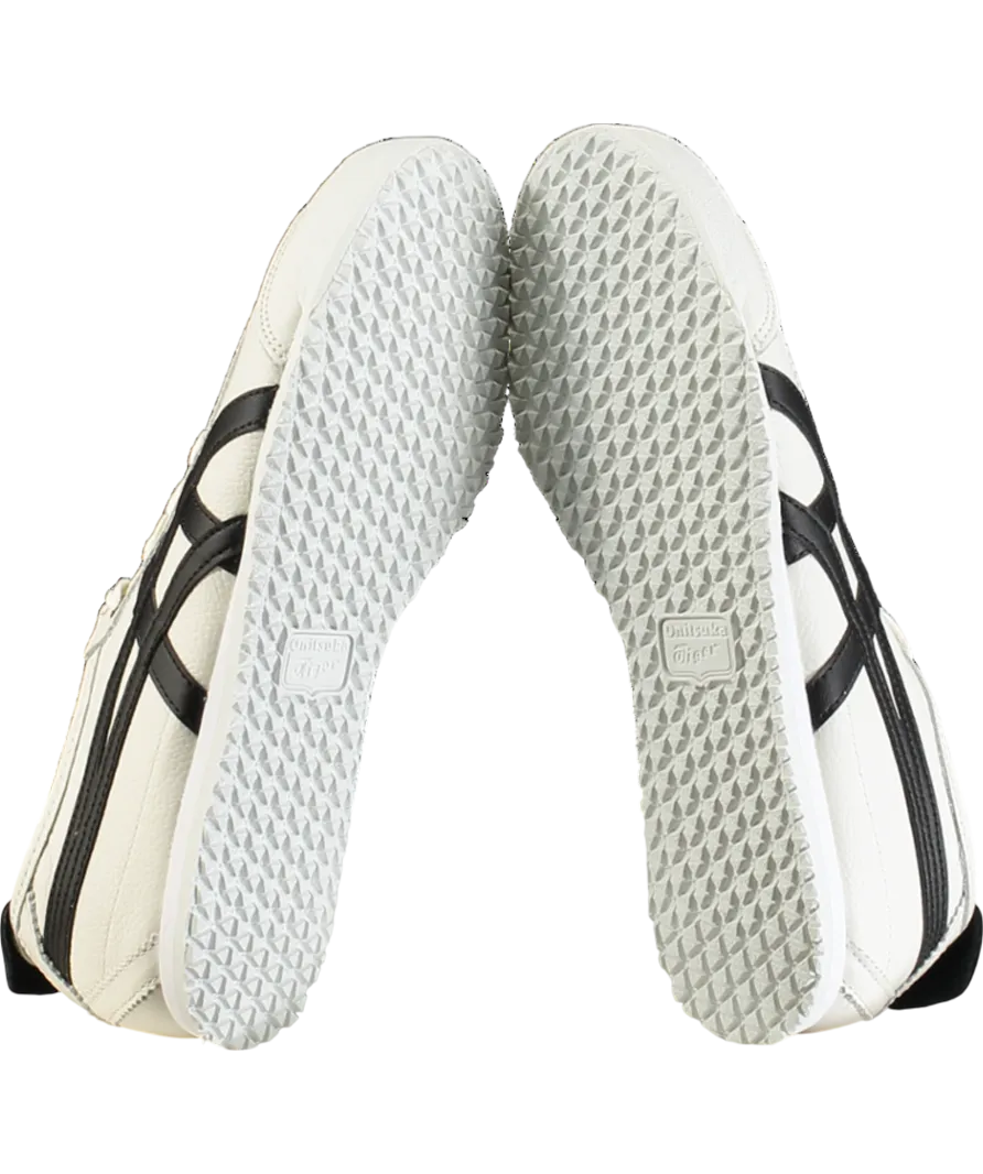 Onitsuka Tiger White Mexico 66 Unisex Leather Trainers White/black UK 4.5 EU 38 👠