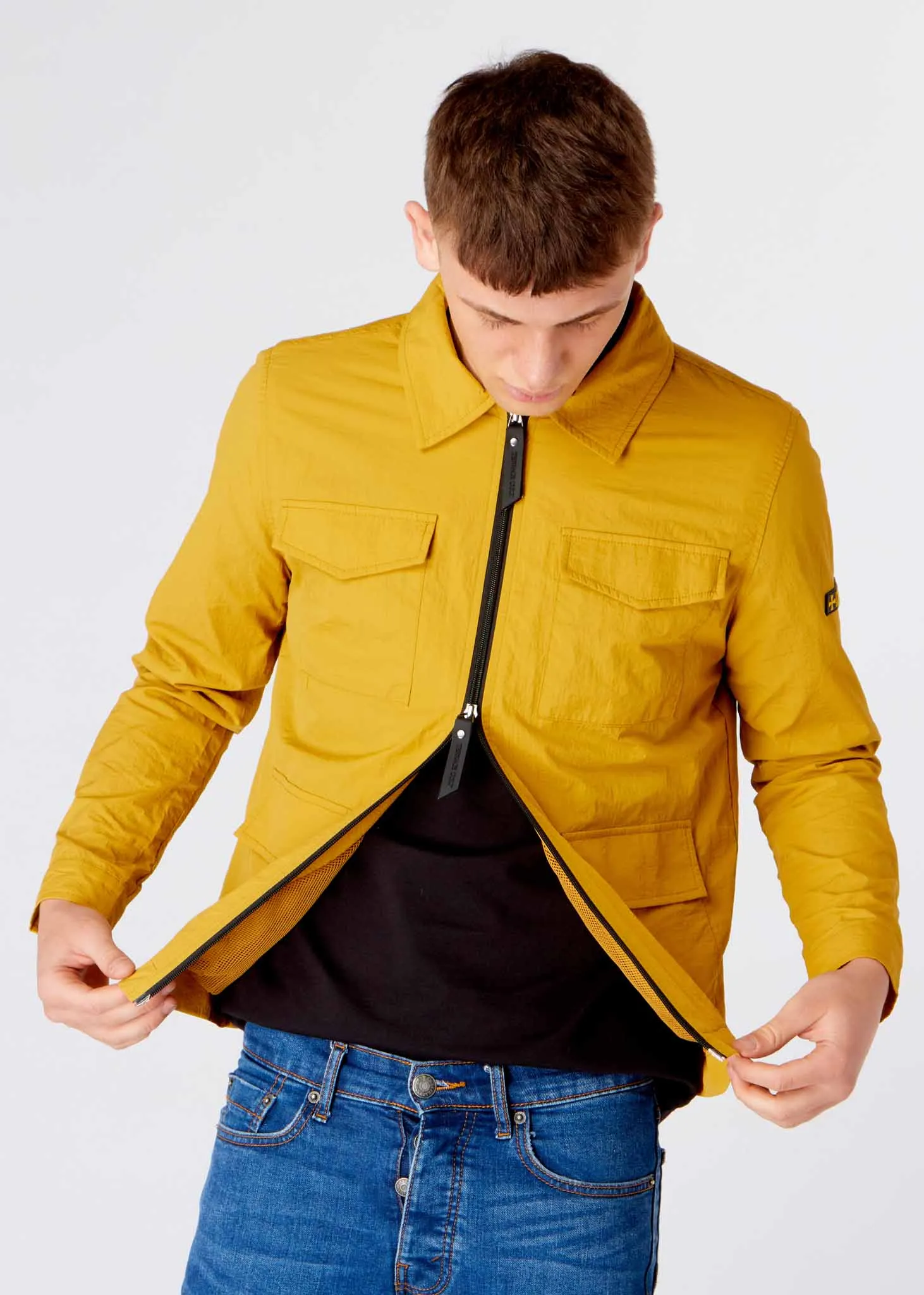 Overshirt - mustard