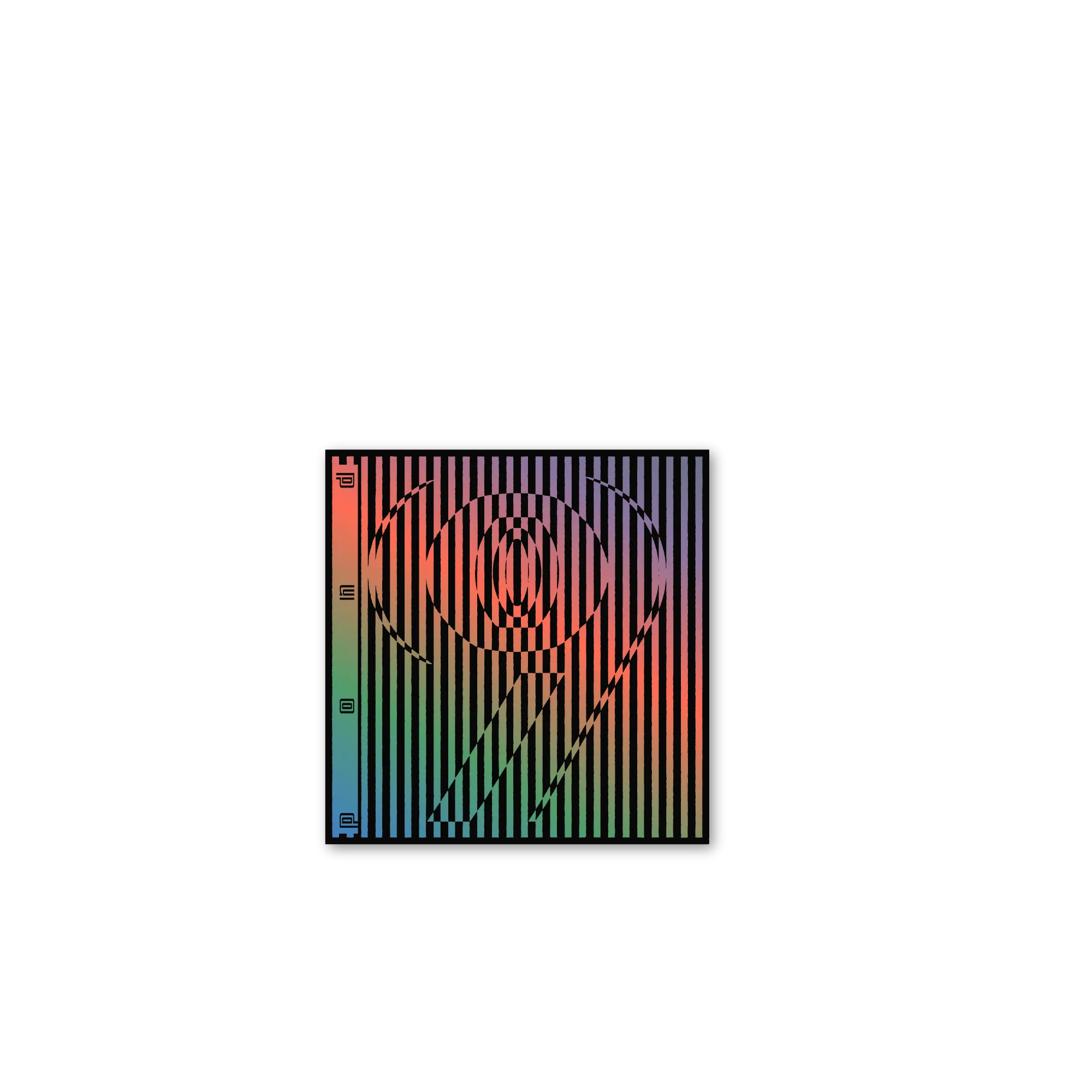 Pond DLX / Black Crewneck Sweater   sticker