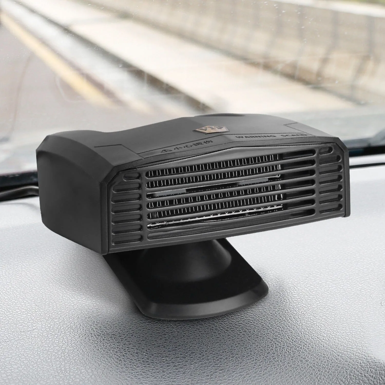 Portable Car Heater Heating Fan 2-in-1 Defroster Defogger Demister Windshield Heater