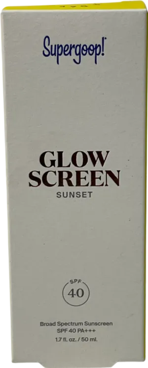 Supergoop Glow Screen Sunset Sunscream Sunset 50ml