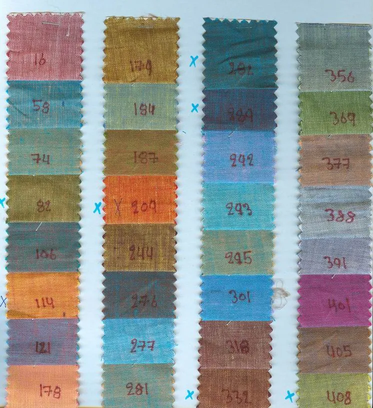 two tone linen fabric {iridescent} turquoise blue x black colour 54&quot; wide
